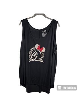 Disney Minnie Epcot-Themed Hi-Lo Tank Top, I Can Show You the World, Women's 2X